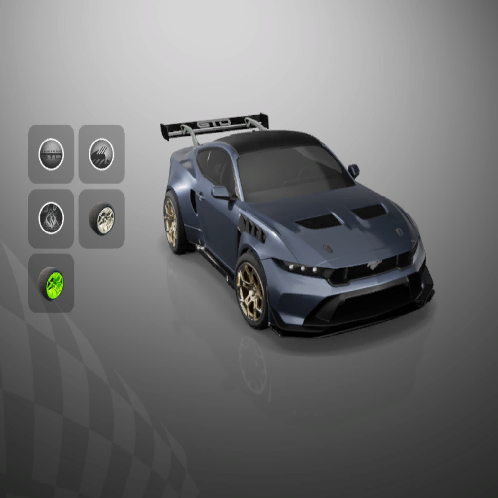 Lote de Ford Mustang GTD + T-Pain